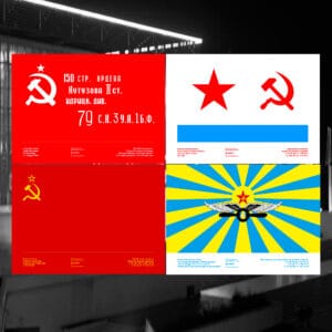 Bandiere Armata Rossa Poster