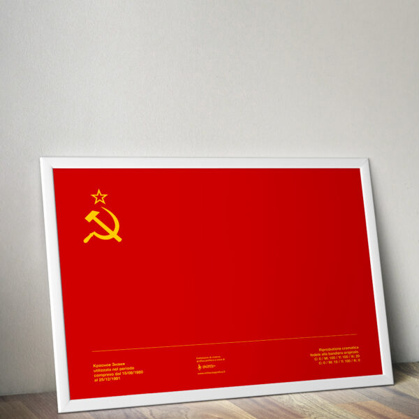 Bandiera Unione Sovietica Poster