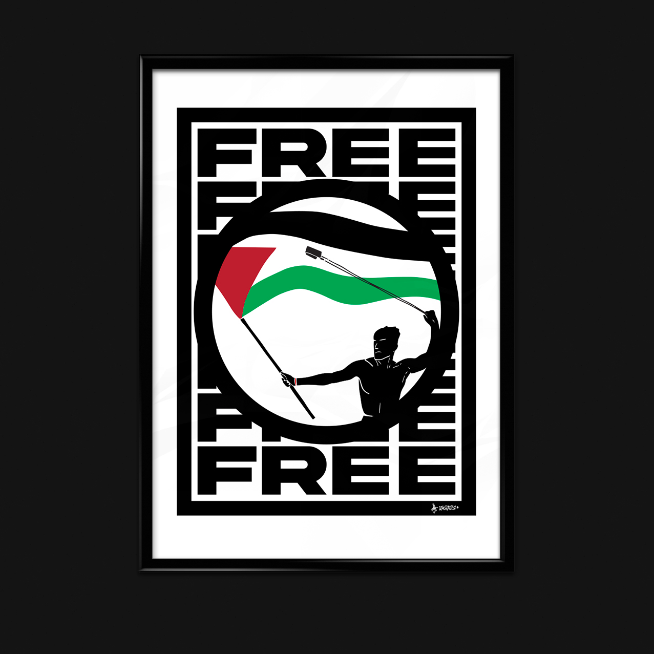 Free Palestine Poster