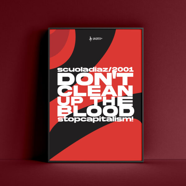 Don't clean up the blood