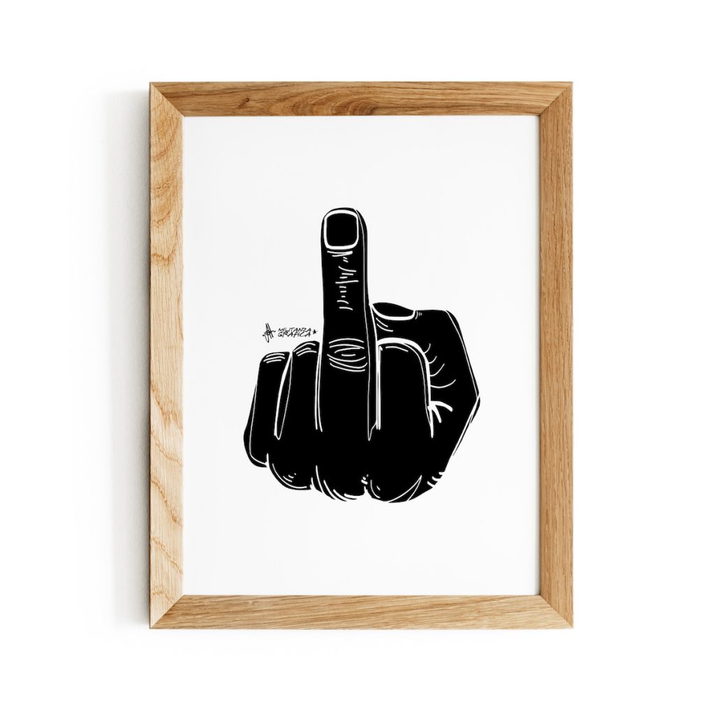 Fuck The World! - Artwork A4