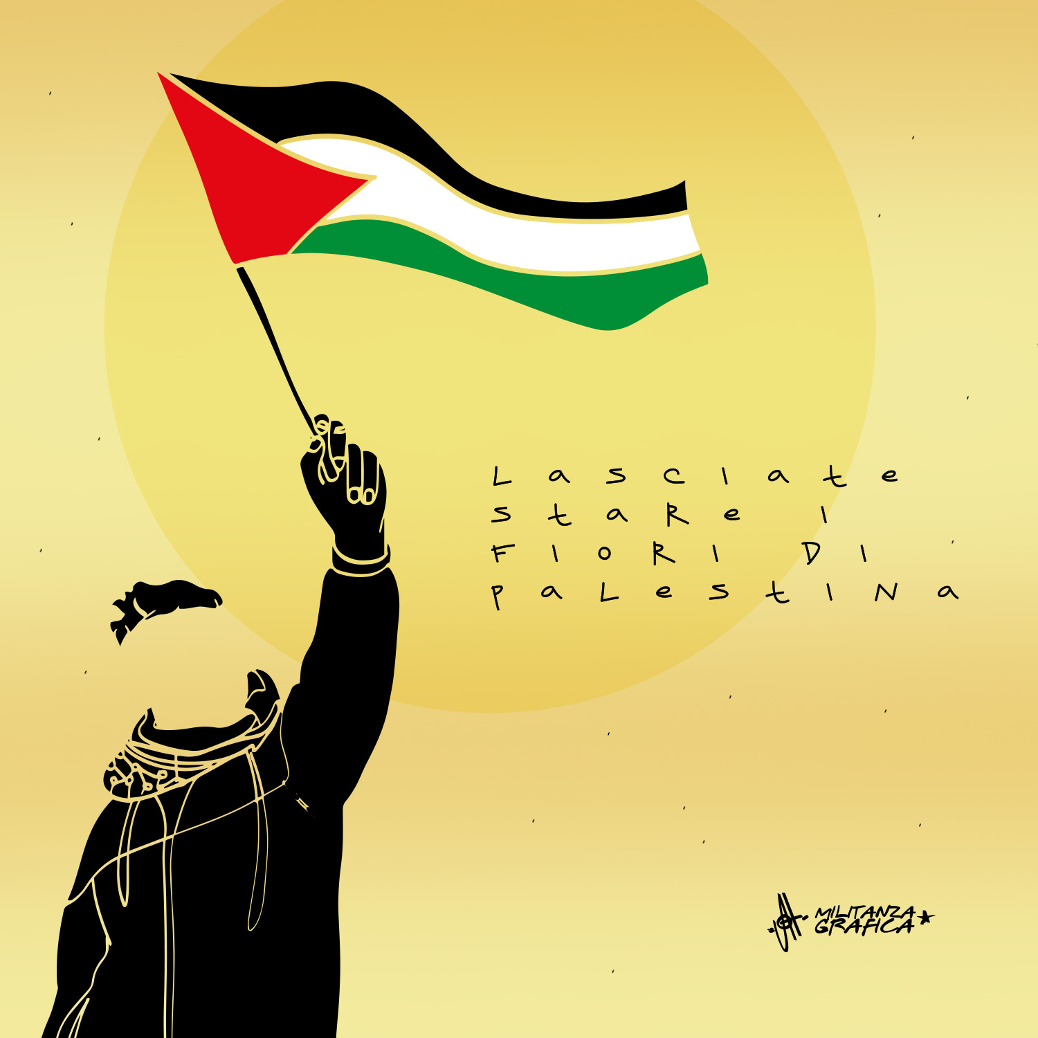 Lasciate stare i fiori di Palestina