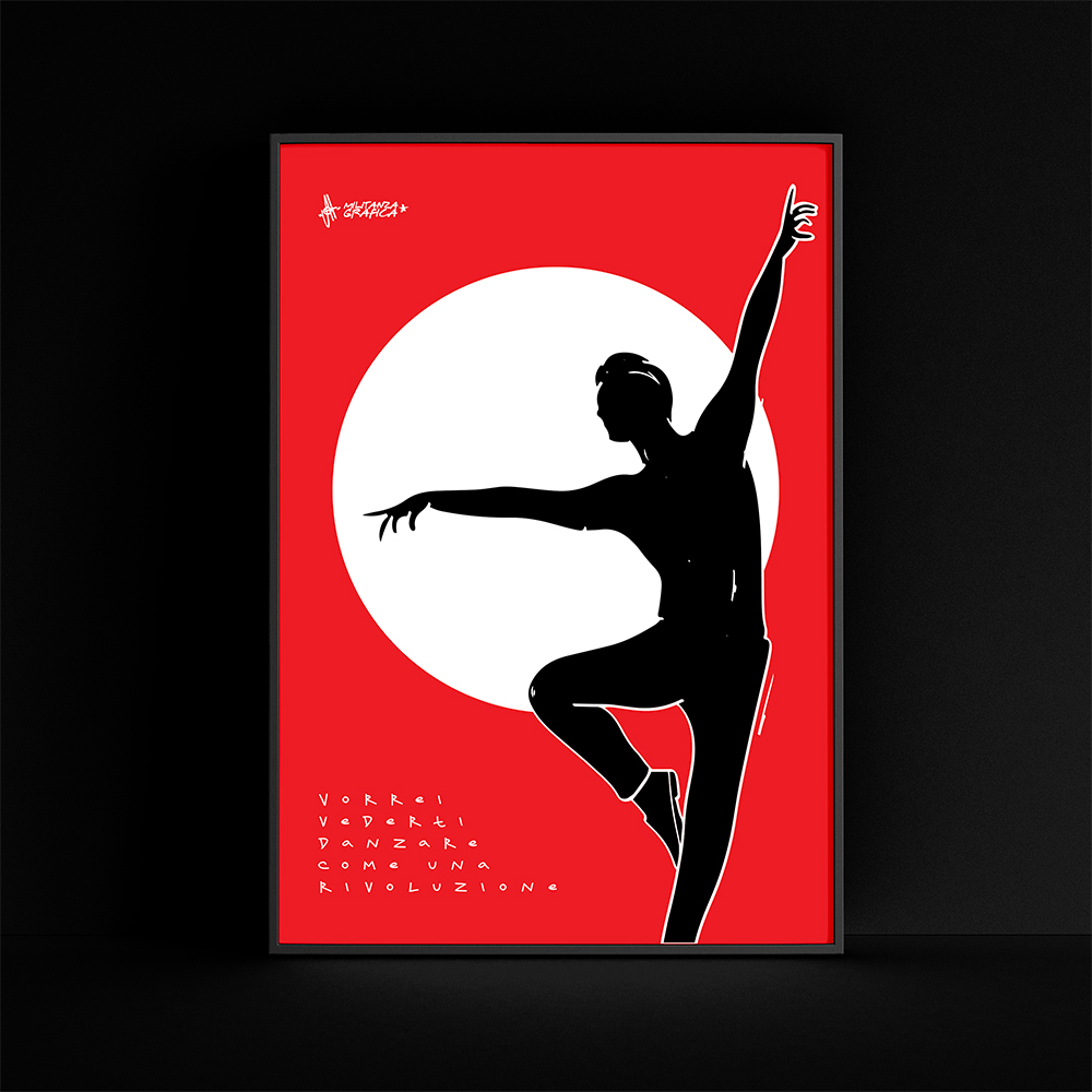 Vorrei vederti danzare come una Rivoluzione Poster