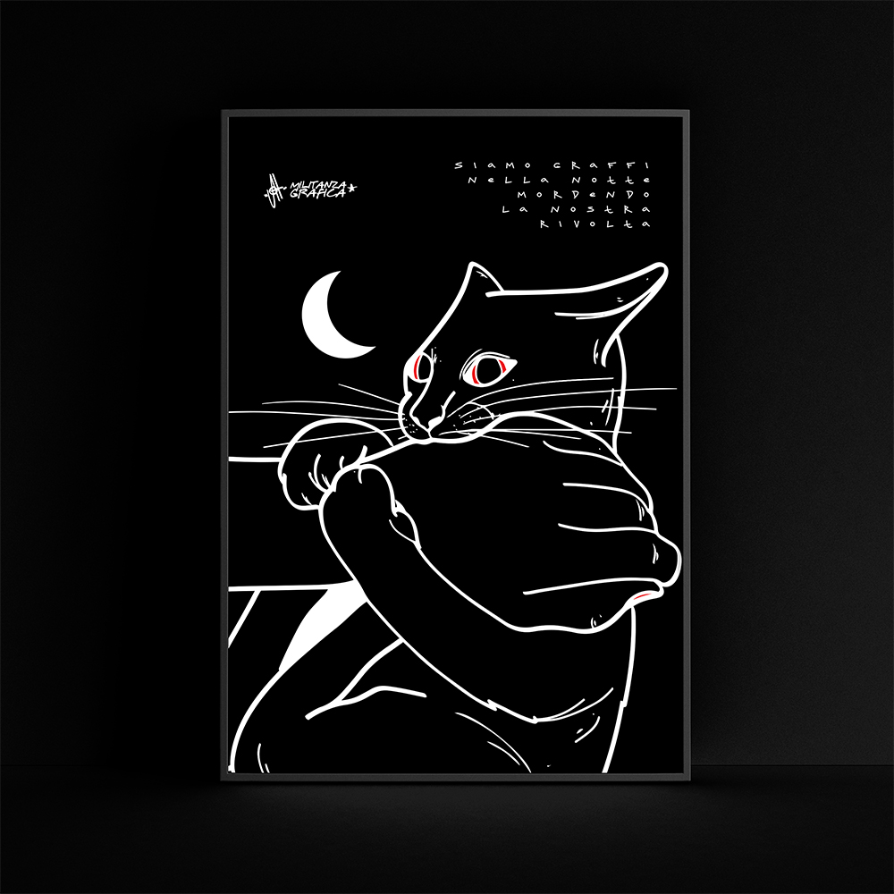 Siamo graffi nella notte Poster